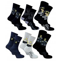 Chaussettes homme Simpsons en Coton -Assortiment modèles photos selon arrivages-