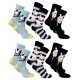 Chaussettes homme Lapins Crétins en Coton -Assortiment modèles photos selon arrivages-