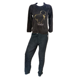 Pyjama Femme La Fée Clochette, Disney en Coton -Chaleur,Douceur et Confort-