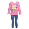 Ensemble pyjama long Fille Disney : Minnie, Looney Tunes,  Minions, Peppa Pig