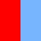 Rouge/Bleu Clair